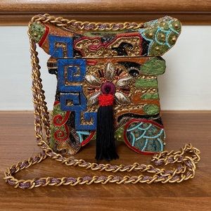 Mary Frances Crossbody Statement Handbag